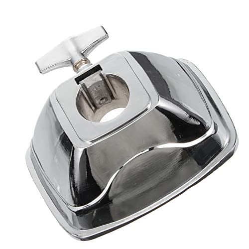 FUTUREORYY 1 Satz Bullhead Hanging Drum Seat Zubehör für Trommeln Drum-Kit-Versorgung Instrument Unterstützung Halterung für Trommelbeine Schlagzeughalter aus Metall Silver von FUTUREORYY