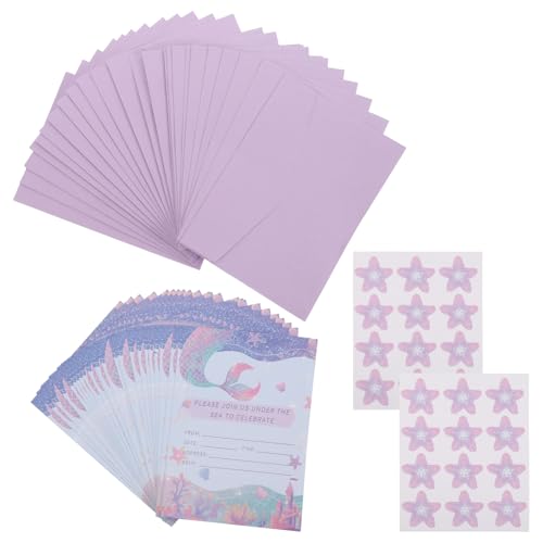 FUTUREORYY 1 Set Meerjungfrau Einladungskarte Eingeladene Thanksgiving Grußkarte Cartoon Grußkarte Meerjungfrau Einladungen Segensgrußkarte Valentinstags Party Einladungskarte Papier FUTUREORYY 1 Set Meerjungfrau Einladungskarte Eingeladene Thanksgiving Grußkarte Cartoon Grußkarte Meerjungfrau Einladungen Segensgrußkarte Valentinstags Party Einladungskarte Papier von FUTUREORYY
