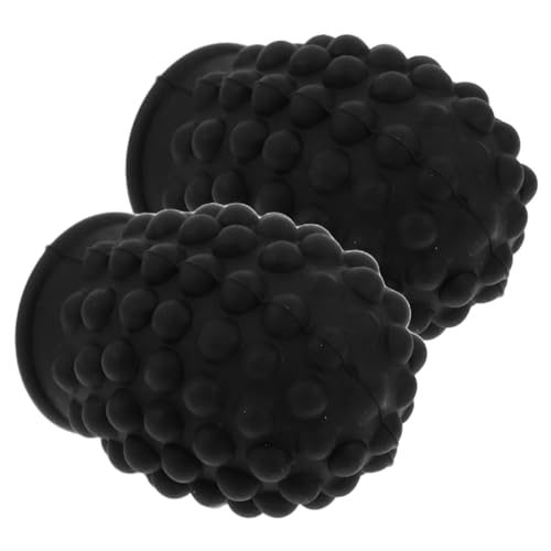 FUTUREORYY 2 Stück Drumstick-Schutz Trommelzubehör Zubehör für Trommeln Drumstick-Spitzen aus Silikon Drum-Stummschaltflächen Trommelfelle Trommel stumm Kieselgel Black FUTUREORYY 2 Stück Drumstick-Schutz Trommelzubehör Zubehör für Trommeln Drumstick-Spitzen aus Silikon Drum-Stummschaltflächen Trommelfelle Trommel stumm Kieselgel Black von FUTUREORYY