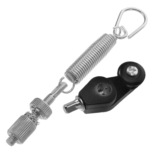 FUTUREORYY 4 Stück Federbaugruppe für Trommelpedal Instrumententeile Instrumentalteil Pedalfeder-Percussion-Hardware Drum-Pedal-Teile Trommelteile Pedalspanner Plastik Silver FUTUREORYY 4 Stück Federbaugruppe für Trommelpedal Instrumententeile Instrumentalteil Pedalfeder-Percussion-Hardware Drum-Pedal-Teile Trommelteile Pedalspanner Plastik Silver von FUTUREORYY
