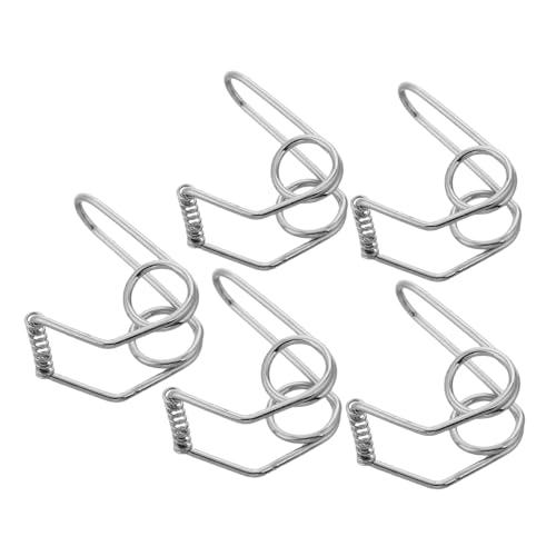 FUTUREORYY 5 Stück Zubehör für Blechblasinstrumente Instrumententeile Schrauben für Trompeten Trompetenschraube Reparaturset für Trompeten Rostfreier Stahl Silver FUTUREORYY 5 Stück Zubehör für Blechblasinstrumente Instrumententeile Schrauben für Trompeten Trompetenschraube Reparaturset für Trompeten Rostfreier Stahl Silver von FUTUREORYY