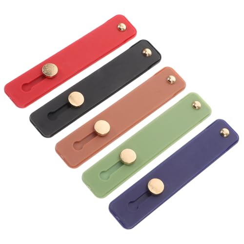 FUTUREORYY 5 Stück handyhalter Telefonriemenhalter Telefonkofferriemen Telefon handhalter Handy-Fingerschlaufe Silikon-Handyband-Griff Telefon Fingergriff Handy griffband pp FUTUREORYY 5 Stück handyhalter Telefonriemenhalter Telefonkofferriemen Telefon handhalter Handy-Fingerschlaufe Silikon-Handyband-Griff Telefon Fingergriff Handy griffband pp von FUTUREORYY