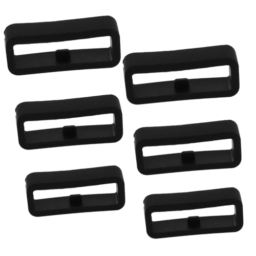 FUTUREORYY 6 Stück Ersatzbandring Band für Uhrenarmband Halteschlaufe für Uhrenarmband ersatzband ansehen Silikonarmband Ersatz Uhrenarmbänder Uhrbandschlaufe Kieselgel Black FUTUREORYY 6 Stück Ersatzbandring Band für Uhrenarmband Halteschlaufe für Uhrenarmband ersatzband ansehen Silikonarmband Ersatz Uhrenarmbänder Uhrbandschlaufe Kieselgel Black von FUTUREORYY