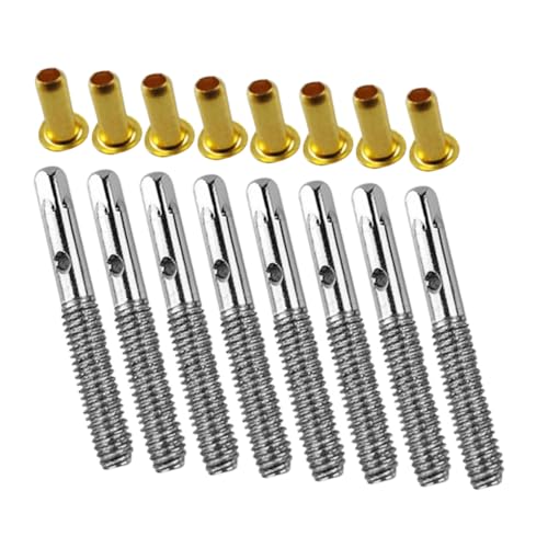 FUTUREORYY 8 Sets Saitenschrauben Zubehör Klavier Schreibtischstifte Klavierwerkzeug Instrumentenwirbel Teile Klavier Stimmwirbel Klavierstimmer Set Stimmstift Werkzeug Klavierteile von FUTUREORYY