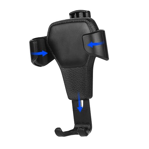 FUTUREORYY Fahrzeug Schwerkraftklasse Auto Zubehör Auto-Gadget Luftentlüftungsmontage Handyhalterung im Auto Handyhalter Autohalterung Auto Telefon Halterung Autozubehör Black von FUTUREORYY