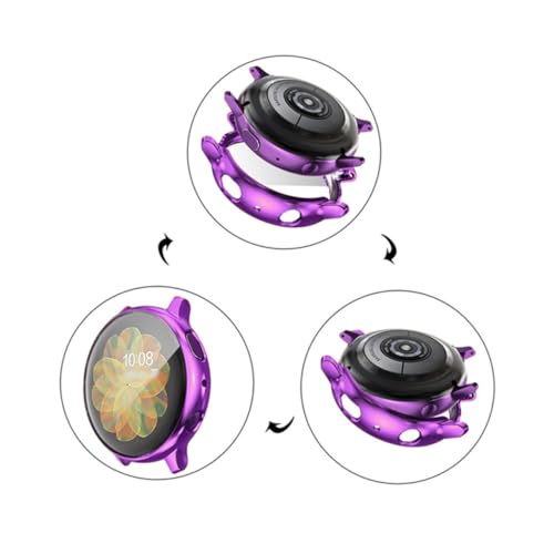 FUTUREORYY Galvani sierte Schutzhülle Kratzfeste Abdeckung Sinn Anti-Kratz-Hülle ansehen Muschel sehen schützende Rahmenabdeckung Smart Watch Schutzhülle Violett FUTUREORYY Galvani sierte Schutzhülle Kratzfeste Abdeckung Sinn Anti-Kratz-Hülle ansehen Muschel sehen schützende Rahmenabdeckung Smart Watch Schutzhülle Violett von FUTUREORYY