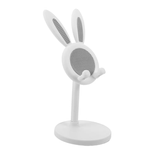 FUTUREORYY Handyhalter Süßer Telefonständer Kleiner Telefonständer Kaninchen -telefonhalter Niedlicher Hasen-telefonständer Süßer Handyständer Hase Telefonhalterung Weiß Plastik FUTUREORYY Handyhalter Süßer Telefonständer Kleiner Telefonständer Kaninchen -telefonhalter Niedlicher Hasen-telefonständer Süßer Handyständer Hase Telefonhalterung Weiß Plastik von FUTUREORYY