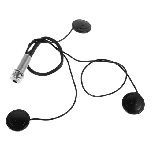 FUTUREORYY Harfen-Tonabnehmer Flache Humbucker-Abdeckung aus Metall Zubehör für Mundharmonikas Akustikgitarrenvorverstärker Kick-Drum-Patch Gitarren -Pickup Plastik Black FUTUREORYY Harfen-Tonabnehmer Flache Humbucker-Abdeckung aus Metall Zubehör für Mundharmonikas Akustikgitarrenvorverstärker Kick-Drum-Patch Gitarren -Pickup Plastik Black von FUTUREORYY