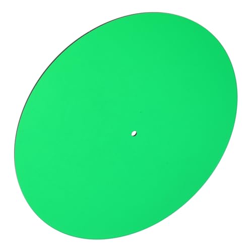 FUTUREORYY Schallplattenmatte Aus Vinyl Vibrationsreduzierungsmatte Plattenplattenmatte Plattenteller Slipmat Vinyl-schallplatten-rutschmatte Plattenspielermatte Für Vinyl Light Green Acryl FUTUREORYY Schallplattenmatte Aus Vinyl Vibrationsreduzierungsmatte Plattenplattenmatte Plattenteller Slipmat Vinyl-schallplatten-rutschmatte Plattenspielermatte Für Vinyl Light Green Acryl von FUTUREORYY