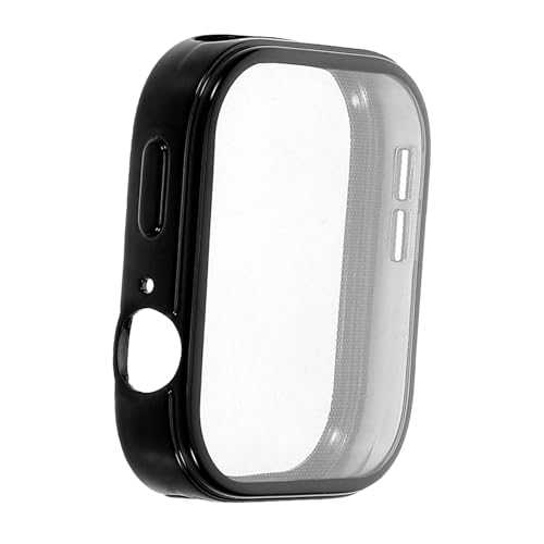FUTUREORYY Smartwatch-schutzhülle Beobachten Sie Cover Wasserdichter Hartschalenkoffer Zifferblattschutz Handy Uhrengehäuse Black Gehärteter Film von FUTUREORYY