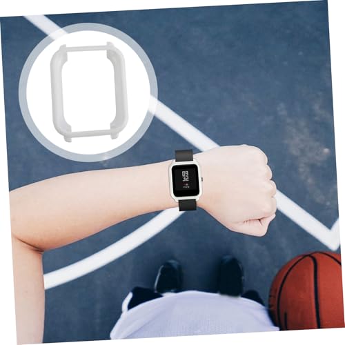 FUTUREORYY Uhrengehäuse Gold Smartwatch-Schutzhülle schützend Ultra wasserdicht Sport Watch Covers Protektor kompatibel mit Beobachten Sie den Fall TPU Weiß FUTUREORYY Uhrengehäuse Gold Smartwatch-Schutzhülle schützend Ultra wasserdicht Sport Watch Covers Protektor kompatibel mit Beobachten Sie den Fall TPU Weiß von FUTUREORYY