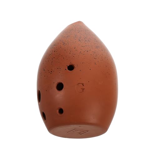 FUTUREORYY Xun-Instrument Musikinstrumente Keramik Ocarina Altflöte Stoff Coffee von FUTUREORYY