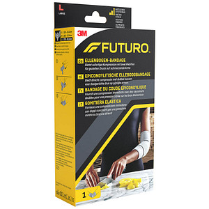 FUTURO™ Ellenbogenbandage 47863DABI, Gr. L grau 27,9-30,5 cm, 1 St. von FUTURO™