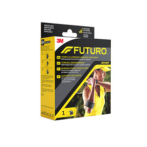 FUTURO™ Ellenbogenbandage Tennis, Sport 45975DABI schwarz 17,8-35,6 cm, 1 St. von FUTURO™