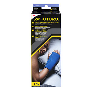 FUTURO™ Handgelenkbandage für die Nacht 48462DABI blau 13,3-22,9 cm, 1 St. von FUTURO™