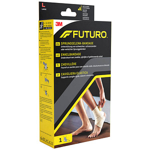 FUTURO™ Sprunggelenkbandage 47876DABI, Gr. L beige 22,9-25,4 cm, 1 St. von FUTURO™