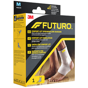 FUTURO™ Sprunggelenkbandage Comfort Lift 76582DABI, Gr. M grau 31,8-38,1 cm, 1 St. von FUTURO™