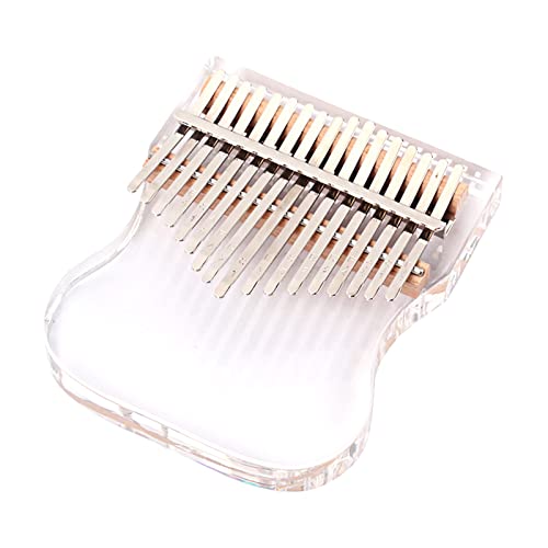 Daumenklavier mit 17 Tasten, transparent, Kalimba, Wolkenform, Fingerklavier, Musikinstrument, Geschenke für Anfänger, Frauen, Mädchen Daumenklavier mit 17 Tasten, transparent, Kalimba, Wolkenform, Fingerklavier, Musikinstrument, Geschenke für Anfänger, Frauen, Mädchen von FUUGlan