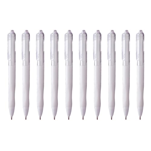 FUUGlan 10 x Neutraler Stift 0,5 mm Schreibstift Schnelltrocknender Gelschreiber Schwarzer Schreibwarenstift zum Schreiben Malen FUUGlan 10 x Neutraler Stift 0,5 mm Schreibstift Schnelltrocknender Gelschreiber Schwarzer Schreibwarenstift zum Schreiben Malen von FUUGlan