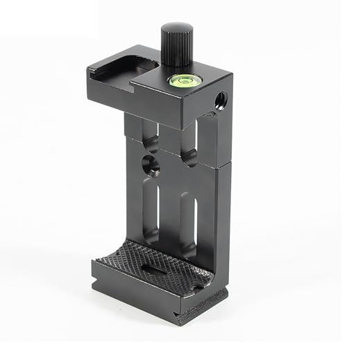 FUUGlan Handy-Stativhalterung, Smartphone-Halterung, Adapter mit kaltem Schuh, verstellbare Handy-Clip-Klemmen FUUGlan Handy-Stativhalterung, Smartphone-Halterung, Adapter mit kaltem Schuh, verstellbare Handy-Clip-Klemmen von FUUGlan