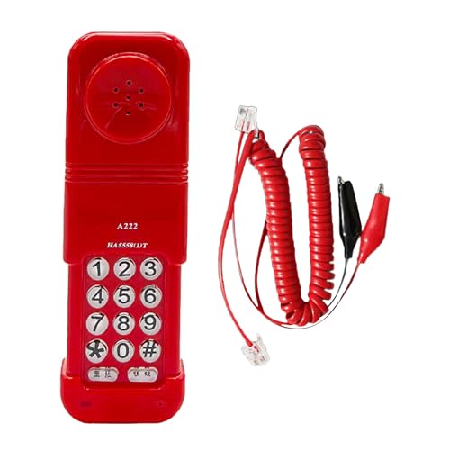 FUUGlan Telefon Festnetz mit Teleskopabdeckungen und Wahlwiederholungsfunktion, schnurgebundenes Telefon, Desktop-Telefon für Hotel- und Gästezimmer FUUGlan Telefon Festnetz mit Teleskopabdeckungen und Wahlwiederholungsfunktion, schnurgebundenes Telefon, Desktop-Telefon für Hotel- und Gästezimmer von FUUGlan