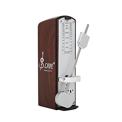 Premium Vintage Online Gitarre Metronom Mechanisches Rhythmus Pendel Metronom für Gitarre Klavier Violine Musikinstrument von FUUGlan