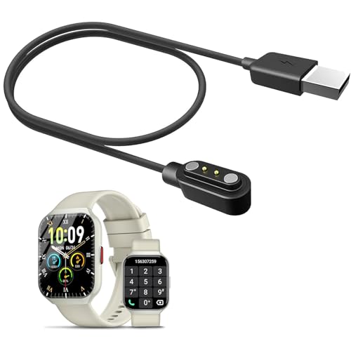 FUVELKRK Kompatibel mit USB-Kabel, kompatibel mit Smartwatch Hoifa, für Herren und Damen, 1,96 Zoll P98 (1 Pack) von FUVELKRK