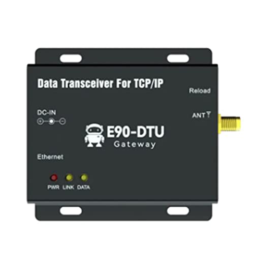 FUWIND 1 Stück Transparentes Modul Übertragungsmodul E90-DTU(900SL30-ETH) LoRa 868MHz 915MHz 30DBm SX1268 Ethernet Wireless Modem von FUWIND