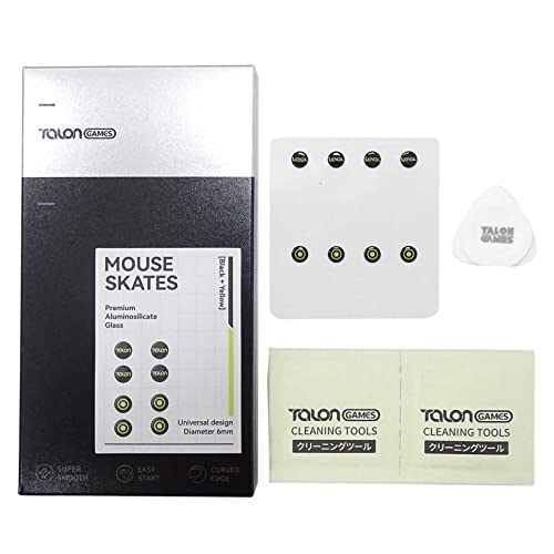 FUXIU 1 Packung Glas-Maus-Aufkleber für Gaming-Mauspad von FUXIU