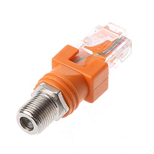 FUXIU F Buchse Auf RJ45-Stecker Koaxial Kupplungsadapter RJ45 Auf Stecker Conver Actiontec Ecb6200 von FUXIU