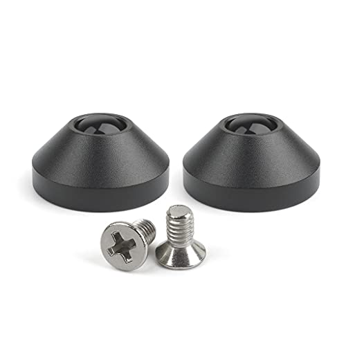 FUXIU Neue mechanische Tastatur aus eloxiertem Metall Aluminium konische Beine Aluminium Pad 2 Stück rutschfeste 7 Farben optional von FUXIU