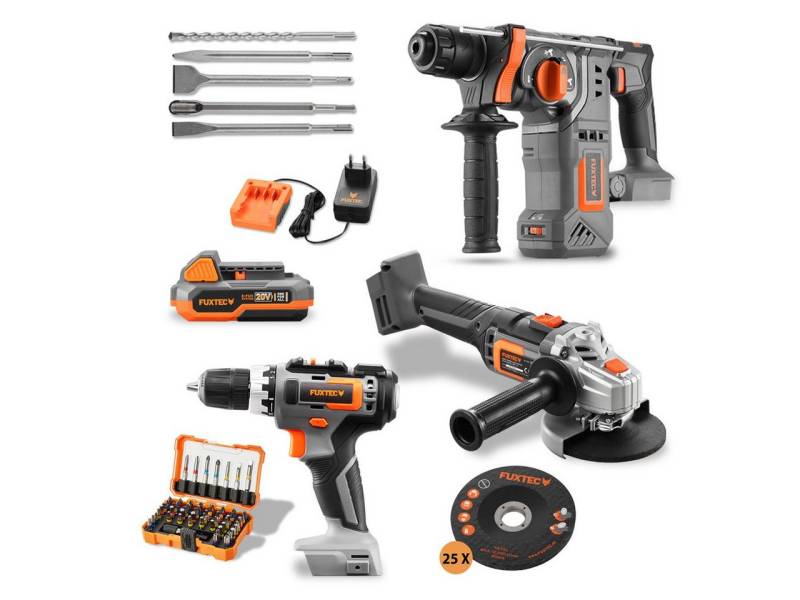 FUXTEC FX-20VDIY2-SL Akku Starter-Set von FUXTEC