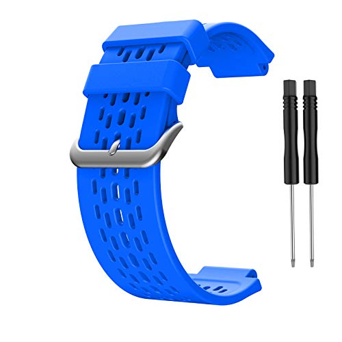 FUZYXIH Quick Release Smartwatch Accessories Silikon Armband Armband Für Approach Atmungsaktiv Ersetzt Weiches Armband Uhrenarmbänder Für Damen 44 Mm von FUZYXIH