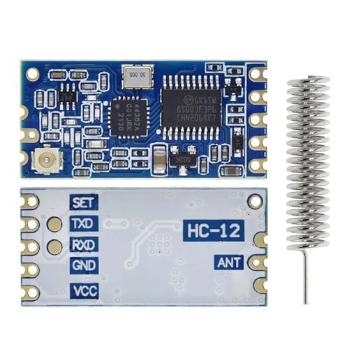 HC-12 SI4438/4463 Modul mit großer Distanz, 433 m, serielles Port-Modul, UART-Schnittstellen, 1000 m, 433 MHz, Hc-12 Si4438 Serielles Port-Modul von FUZYXIH