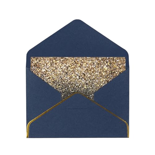 FUkker Grußkarten, Karten mit Umschlägen, perlmuttfarbene Papier-Weihnachtskarten, Dankeskarten, goldene Glitzer-Schwarz-Gold-Punkte FUkker Grußkarten, Karten mit Umschlägen, perlmuttfarbene Papier-Weihnachtskarten, Dankeskarten, goldene Glitzer-Schwarz-Gold-Punkte von FUkker