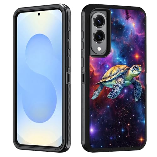 FVAENDHIO Schutzhülle für Galaxy S25 Edge, strapazierfähig, 3-in-1-Hybrid-Schutzhülle in Militärqualität, stoßfest, Ganzkörper-Schutzhülle für Samsung Galaxy S25 Edge 5G 6,7 Zoll 2025, Galaxy Nebula von FVAENDHIO