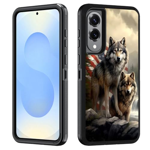 FVAENDHIO Schutzhülle für Samsung Galaxy S25 Edge, strapazierfähig, 3-in-1-Hybrid-Schutzhülle in Militärqualität, stoßfest, Ganzkörper-Schutzhülle für Samsung Galaxy S25 Edge 5G, 17 cm (6,7 Zoll) 2025 von FVAENDHIO