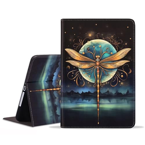 FVAENDHIO Schutzhülle für Samsung Galaxy Tab S9 FE 5G 10,9 Zoll/Galaxy Tab S9 11 Zoll 2023, verstellbarer Ständer, Auto Wake/Sleep Smart Leder Cover - Libelle FVAENDHIO Schutzhülle für Samsung Galaxy Tab S9 FE 5G 10,9 Zoll/Galaxy Tab S9 11 Zoll 2023, verstellbarer Ständer, Auto Wake/Sleep Smart Leder Cover - Libelle von FVAENDHIO
