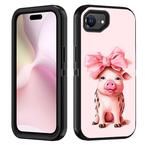 FVAENDHIO Schutzhülle für iPhone 16e, strapazierfähig, 3-in-1-Hybrid-Schutzhülle in Militärqualität, stoßfest, Ganzkörper-Schutzhülle für iPhone 16e (2025), 15,5 cm (6,1 Zoll), süßes von FVAENDHIO