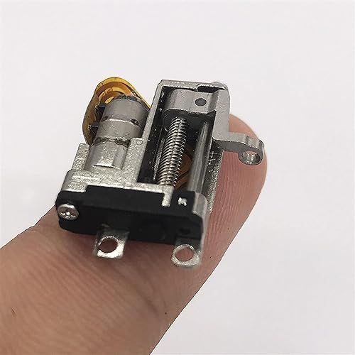 FVBXYU Kleiner Gleichstrommotor, Motor, RC-Motor, DC-Motor, 5 Stück, winziger Mini-Präzisions-Linearantrieb, 10 mm Getriebe-Schrittmotor mit Präzisions-Metallgetriebe FVBXYU Kleiner Gleichstrommotor, Motor, RC-Motor, DC-Motor, 5 Stück, winziger Mini-Präzisions-Linearantrieb, 10 mm Getriebe-Schrittmotor mit Präzisions-Metallgetriebe von FVBXYU
