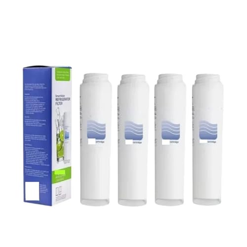 Kühlschrank-Wasserfilter, Kompatibel Mit MSWF, Ersatz Kompatibel Mit GE, WR02X12345, WR02X12801, RWF1062, Kompatibel Mit MSWF, WR02X12801, 101821-B, 238C2334P003, AP3997949(4Pcs) von FVLIEQJP