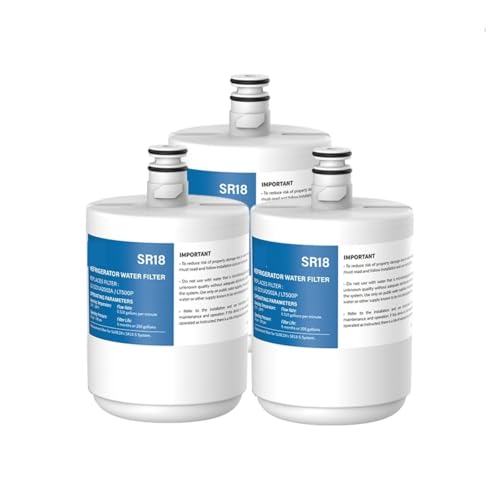 NSF42-zertifiziert, Kompatibel Mit LG, LT500P-Wasserfilterersatz, Kompatibel Mit 5231JA2002A/ADQ72910901/kompatibel Mit Kenmore 9890/46-9890, 1–5er-Pack(2pcs) von FVLIEQJP