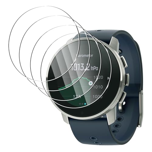 FWKDWHPH [4 Stück Temperglas Schutzfolie für Suunto 9 Peak 43mm,9H Härte,kratzfest,blasenfrei,HD Displayschutzfolie von FWKDWHPH