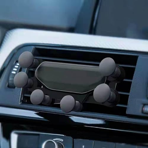FXDSCA Handyhalterung Auto für Benz S Class S400d S450 S500 S580 S580e S600, 360° Drehbar Lüftung Handyhalter Auto Handy Halterung Auto Universal Autohalterung Handyhalter Zubehör,B Black von FXDSCA