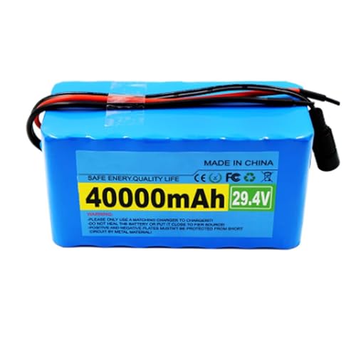 24 V 40 Ah 7S3P Lithium-Ionen-Akku for Elektrofahrräder, Mopeds, Lithium-Ionen-Akku + 29,4 V 2 A Ladegerät for Austausch von Elektrofahrrädern(XT60) von FXLUHAY