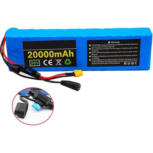 36 V 20 Ah Lithium-Batterie for Elektrofahrräder, 10s3p Lithium-Batteriepack, eingebautes BMS, mit 42 V 2 A Ladegerät 36 V 20 Ah Lithium-Batterie for Elektrofahrräder, 10s3p Lithium-Batteriepack, eingebautes BMS, mit 42 V 2 A Ladegerät von FXLUHAY