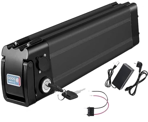 36V 10Ah 15Ah 18Ah 20Ah EBike Lithium-Batterie, mit Ladegerät, Tragbarer Lithium-Batteriepack Elektro-Fahrrad-Scooter(36V 10Ah,2) von FXLUHAY