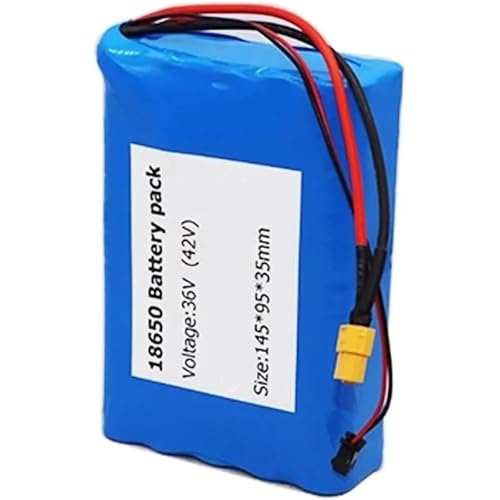 36V 6Ah Elektrofahrrad Lithium-Ionen-Ersatzbatterie, wasserdicht, for 200W 250W 350W Elektrofahrrad-Rollermotor(T) von FXLUHAY