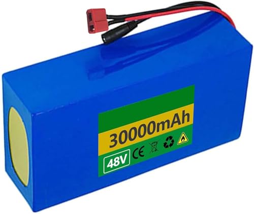 Ebike-Akku 36 V 48 V 10 Ah 15 Ah 20 Ah 25 Ah 30 Ah Lithium-Ionen-Akku for Elektrofahrräder mit BMS-Schutzplatine(36V 15AH,T) von FXLUHAY