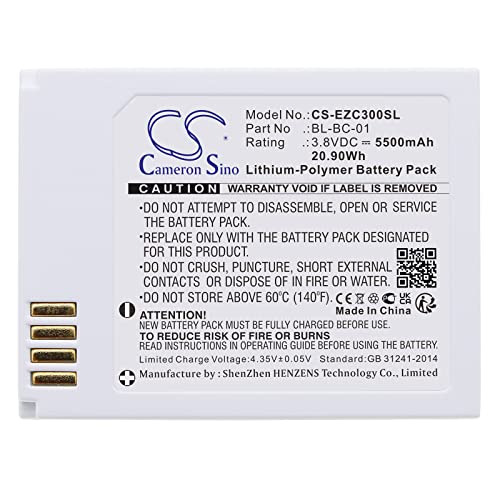 Cameron Sino Akku für Ezviz C3A PN:Ezviz BL-BC-01 5500mAh / 20.90Wh Cameron Sino Akku für Ezviz C3A PN:Ezviz BL-BC-01 5500mAh / 20.90Wh von FYIOGXG